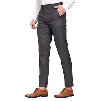 MALENO Slim Fit PV Textured 4 Pocket Formal Trouser for Men-thumb3