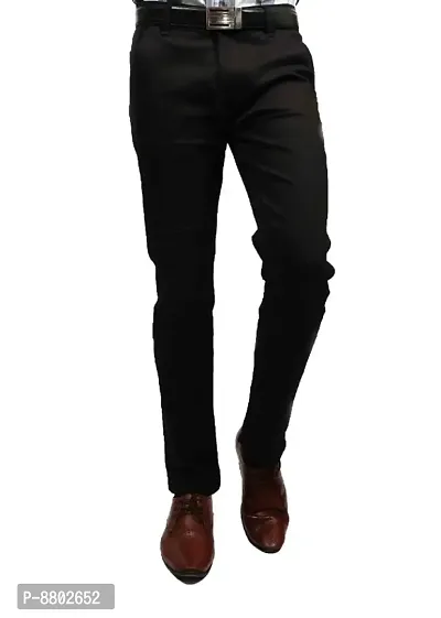 Fancy Cotton Formal Trousers for Men-thumb0