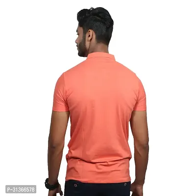 Stylish Cotton Solid Tshirt for Men-thumb3