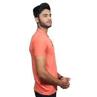 Stylish Cotton Solid Tshirt for Men-thumb3