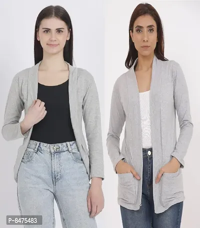 Trendy Women Casual Shrugs Pack of 2