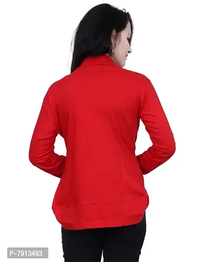 Women Shrug Red-thumb2