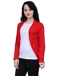 Women Shrug Red-thumb3