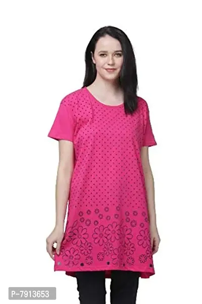 RG Women's Long T-Shirt (Dot,Rani)-thumb1