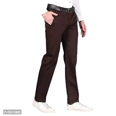 Stylish Cotton Formal Pants For Men Pack of 1-thumb0