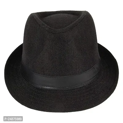 Stylish Fedora Jute Hat-thumb0