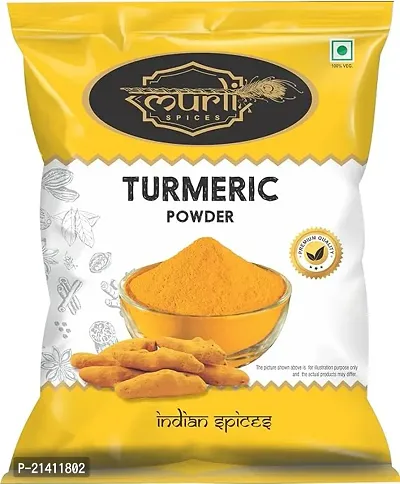 Murli Spices Turmeric Powder 500gm Red Chilli Powder 500gm with Coriander Powder 500gm Combo Buy 2 Get 1 Free-thumb4
