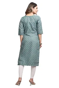 Mavenclad Women's Printed Cotton Blend Regular Fit Lightweight Casual Wear Feeding Kurti (B-F-223)-thumb4