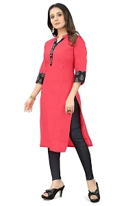 Mavenclad Women's Printed Magic Cotton Regular Fit 3/4 Sleeve Lightweight Casual Wear Feeding Kurti (B-F-192_Yellow_2XL)-thumb1