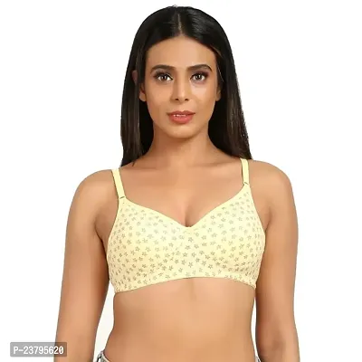 Stylish Women Cotton Blend Lightly Padded Casual Bra-thumb0