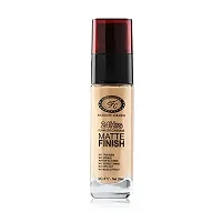 FASHION COLOUR Matte Finish Flawless Coverage Foundation Ii 24 Hours Coverage Foundatio Long Lasting, Waterproof, Full Coverage, Lightweight Foundation-thumb1