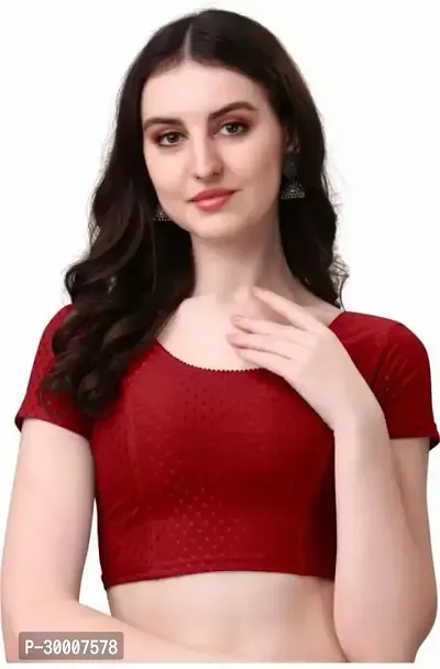 Stylish Cotton Round Neck Blouse for Women