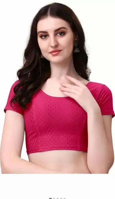 Reliable Solid Stitched Blouses For Women