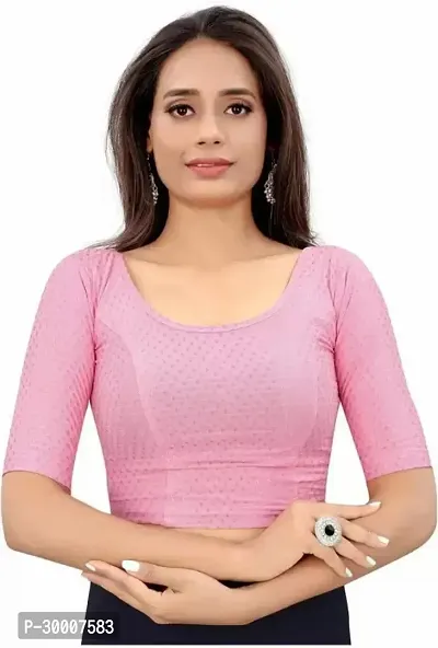 Stylish Cotton Round Neck Blouse for Women