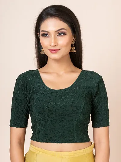 Stylish Round Neck Blouse for Women