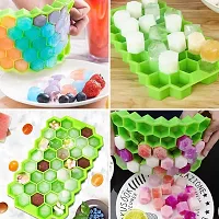 Silicone Honey Ice Cube Fruit Tray Green Pack Of 2-thumb1