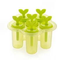 Plastic Reusable Kulfi Maker Moulds, Kulfi Maker for Children and Adults, Homemade Candy Mould, Popsicle Moulds and Ice Candy Maker- Green(1 Pcs-thumb1