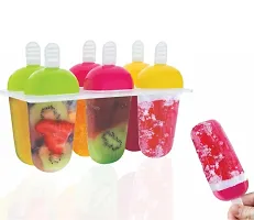 Plastic Reusable Kulfi Maker Moulds, Kulfi Maker for Children and Adults, Homemade Candy Mould, Popsicle Moulds and Ice Candy Maker- Multicolor(1 Pcs)-thumb2