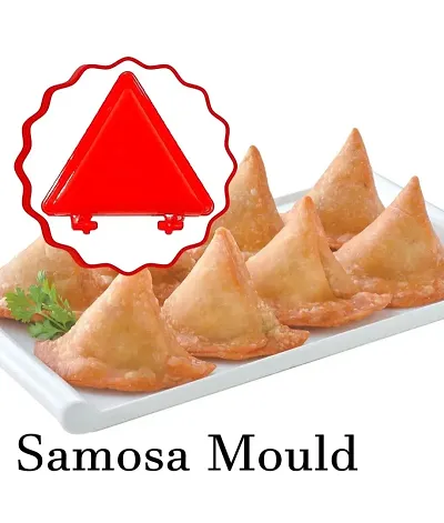 Will and Weaves Modak Sancha Samosa Maker Mould Pie Maker Karanji Maker  Multicolor Modak mould Modak Maker Indian Snacks Maker