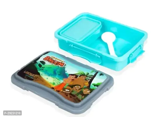 Plastic Chhota Bheem Cartoon Printed Lunch Box-thumb3