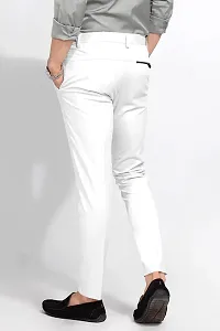 Stylish Lycra Solid Trouser For Men-thumb3