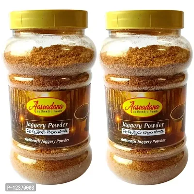 Pure Natural Jaggery/ Gur Powder (350g + 350g)-thumb0