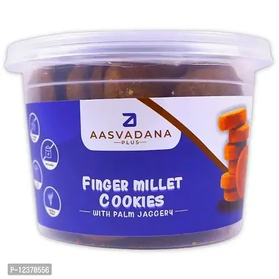 PALM JAGGERY FINGER MILLET COOKIES WITH ATTA