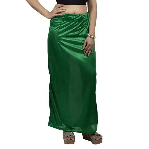 Reliable Satin Solid Semi-Stitched Patticoats For Women