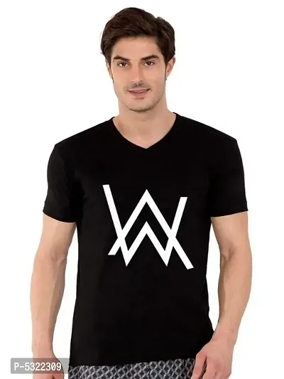 Trendy Stylish Cotton Round Neck Tee for Men