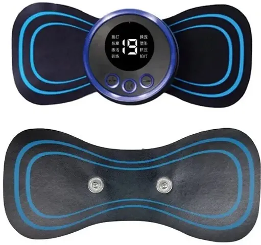 Buy CONSONANTIAM Body Massager for Pain Relief Wireless Vibrating Massager  8 Mode & 19 Strength Level EMS Massager Mini Massager Butterfly Massager  for Shoulder Legs Massage Neck Massager Back Massager Click to
