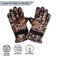 Stylish Winter Woolen Gloves for Men and Women (1 Pair) Multicolor-thumb4