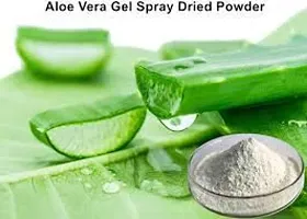 Herbalhut 100% Natural Aloe Vera Leaf Powder for Complete Hair And Skin Care - 200g-thumb2