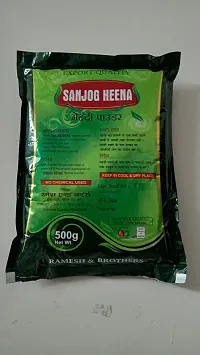 SANJOG HENNA MEHANDI POWDER 100% PURE AND NATURAL-thumb1