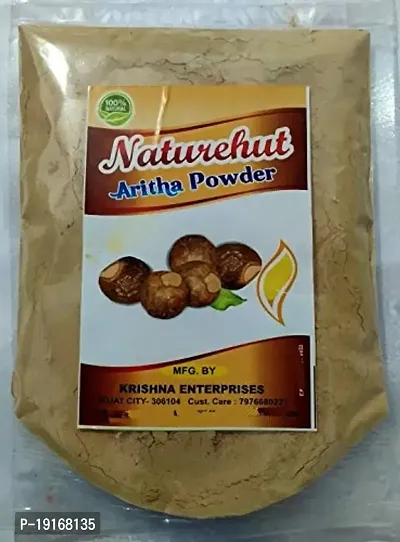 NATUREHUT Natural Aritha Powder for Hair (Reetha/Soapnut Powder), Natural Organic Herbs, Hair Strengthening, Shine, Conditioning (50 G)-thumb4