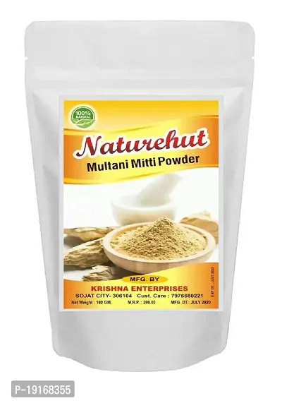 NATUREHUT Natural Multani Mitti Powder fullers earth multani mitti powder for face pack|Skin Whitening| Bentonite Clay organic|Face Pack Powder for Glowing Dry Skin| 2KG-thumb0