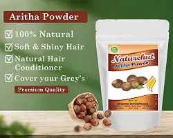 NATUREHUT Natural Aritha Powder for Hair (Reetha/Soapnut Powder), Natural Organic Herbs, Hair Strengthening, Shine, Conditioning (50 G)-thumb4