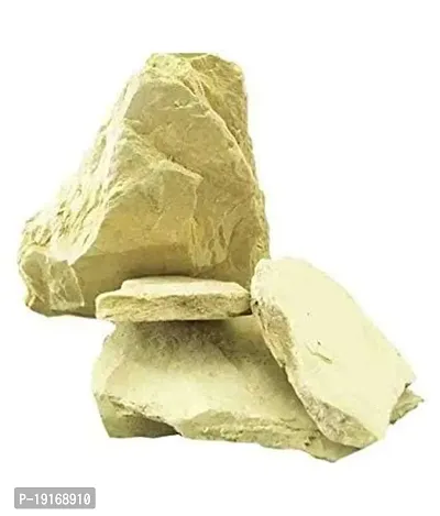 Naturehut Multani Mitti Stone Form| Fuller's Earth |Calcium Bentonite Clay| For Face Pack And Hair Pack| 500 Grams