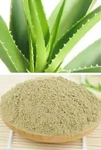 Herbalhut 100% Natural Aloe Vera Leaf Powder for Complete Hair And Skin Care - 200g-thumb3