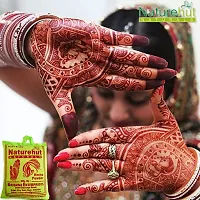 NATUREHUT Natural Henna/Mehandi Powder for Hair Colour  Mehndi Design (500 G)-thumb4