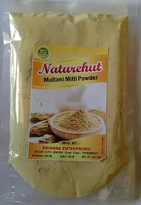 NATUREHUT Natural Multani Mitti Powder fullers earth multani mitti powder for face pack|Skin Whitening| Bentonite Clay organic|Face Pack Powder for Glowing Dry Skin|200 Grams-thumb2