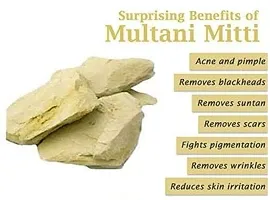 Naturehut Multani Mitti Powder Form| For Face Pack And Hair Pack| 1KG-thumb2