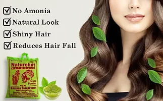 Naturehut Henna Natural Powder for Hair - 200 gm | Natural Conditioning  Anti-Dandruff | Control Hair Fall, Natural Henna Hair Colouring for Women and Men | Henna Powder for Hair Growth-thumb2