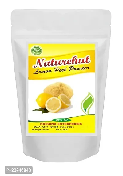 NATUREHUT NATURAL  Leman peel powder for Face Care  Skin Glowing-thumb0