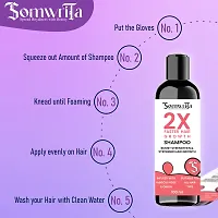 SOMWRITA 2X Faster Hair Growth With Hibiscus, Rose, And Onion For Strengthen and strong hair- 100ml-thumb2