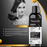 SOMWRITA's New Instant Anti-Frizz Therapy Smooth  Silk Keratin Shampoo For Men  Woman Use 100ml(Pack of 1)-thumb3