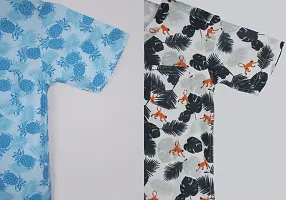 Elegant Cotton Printed Shirts For Boys- Pack Of 2-thumb3