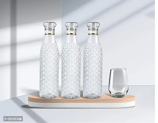 Plastic Water Bottle For Fridge Pack of 3