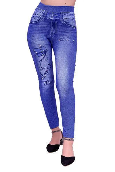 Jeans and Jegging for Women and Girl HAPPYDAY Print