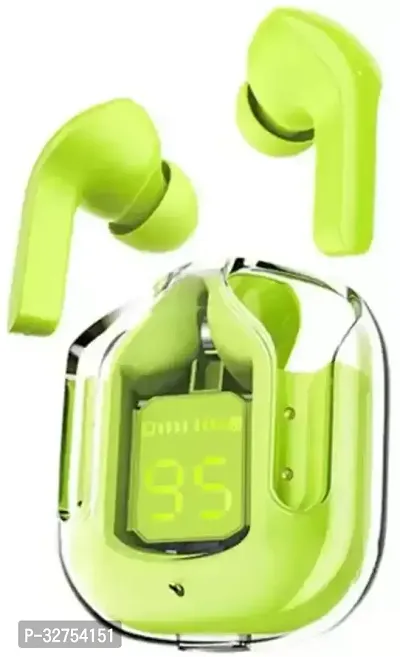 ULTRA PODS 20 with 40 Hours Playback, ASAP Charge  Beast Mode Bluetooth Headset Bluetooth Headset (GREEN, In the Ear)-thumb0