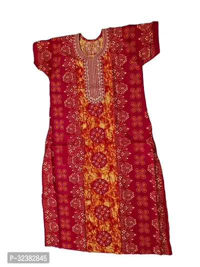 Stylish Cotton Printed Nightdress for Women